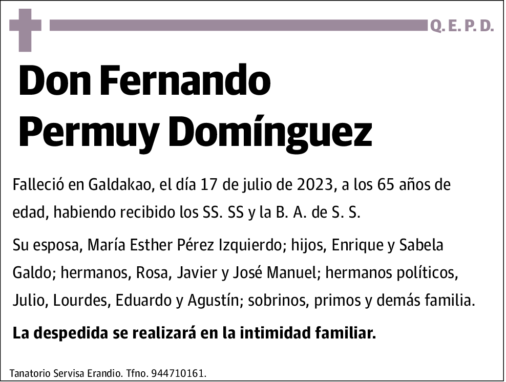 Fernándo Permuy Domínguez