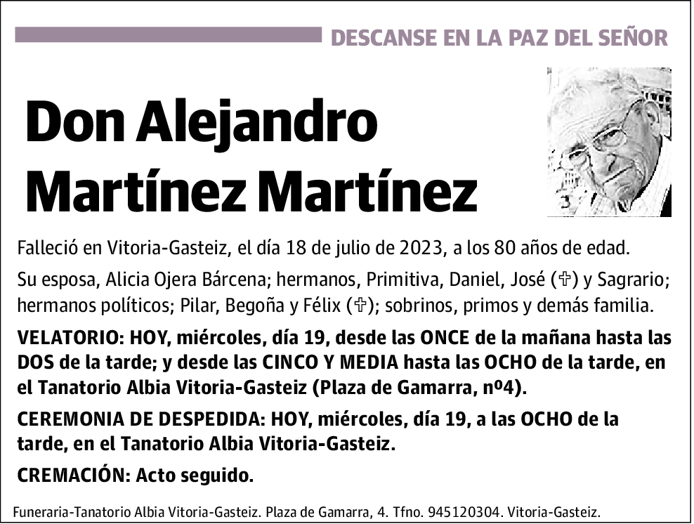 Alejandro Martínez Martínez