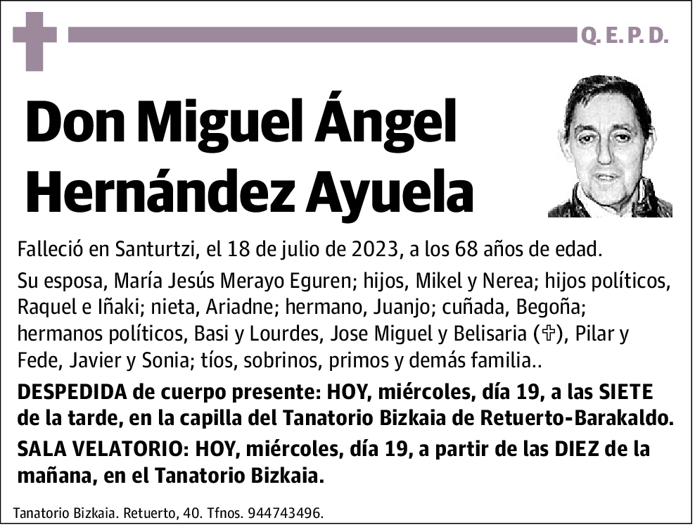 Miguel Angel Hernández Ayuela