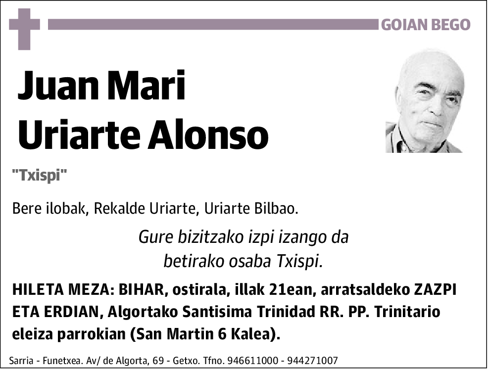 Juan Mari Uriarte Alonso