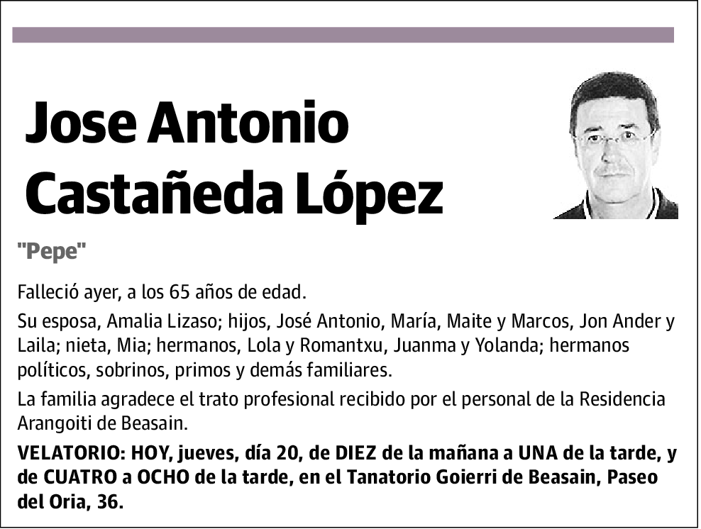 Jose Antonio Castañeda López