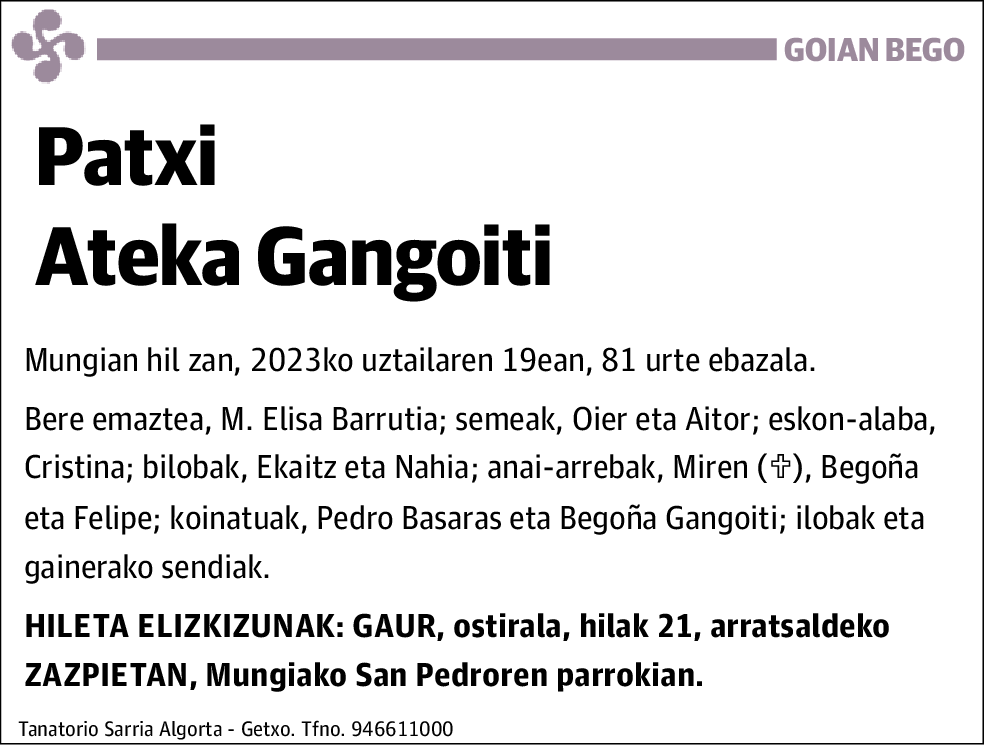 Patxi Ateka Gangoiti