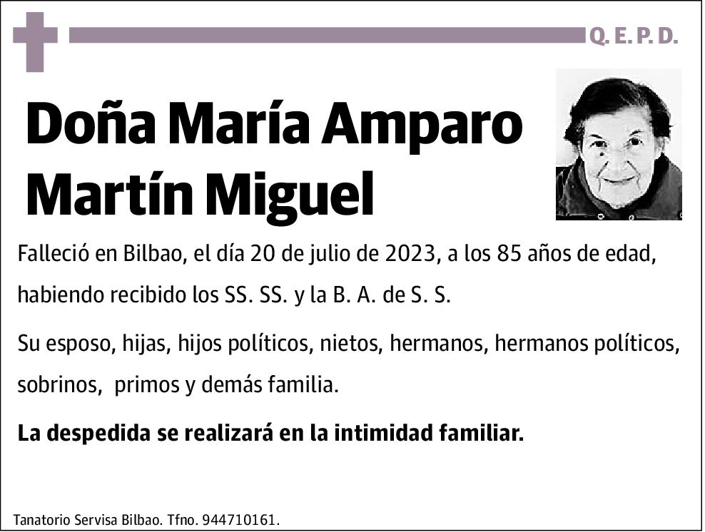 María Amparo Martín Miguel