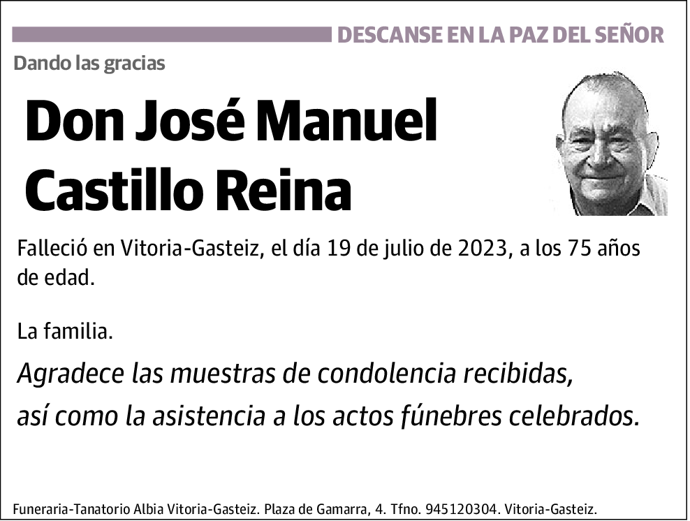 José Manuel Castillo Reina