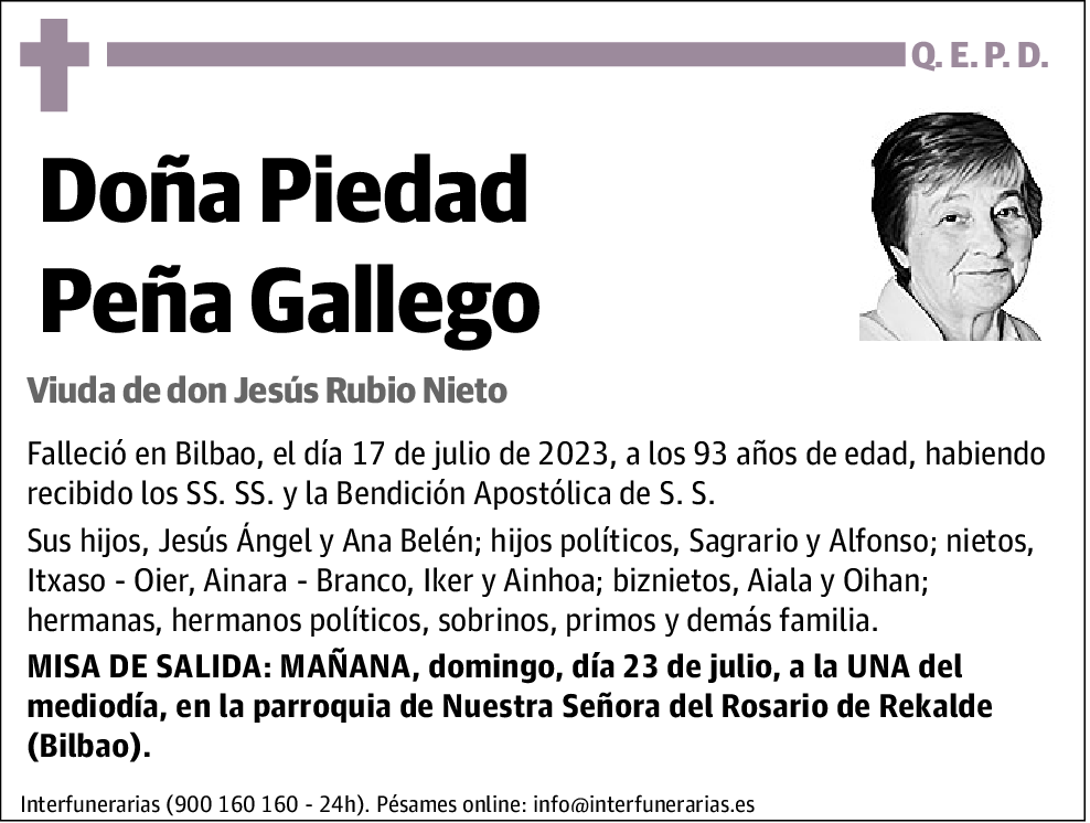 Piedad Peña Gallego