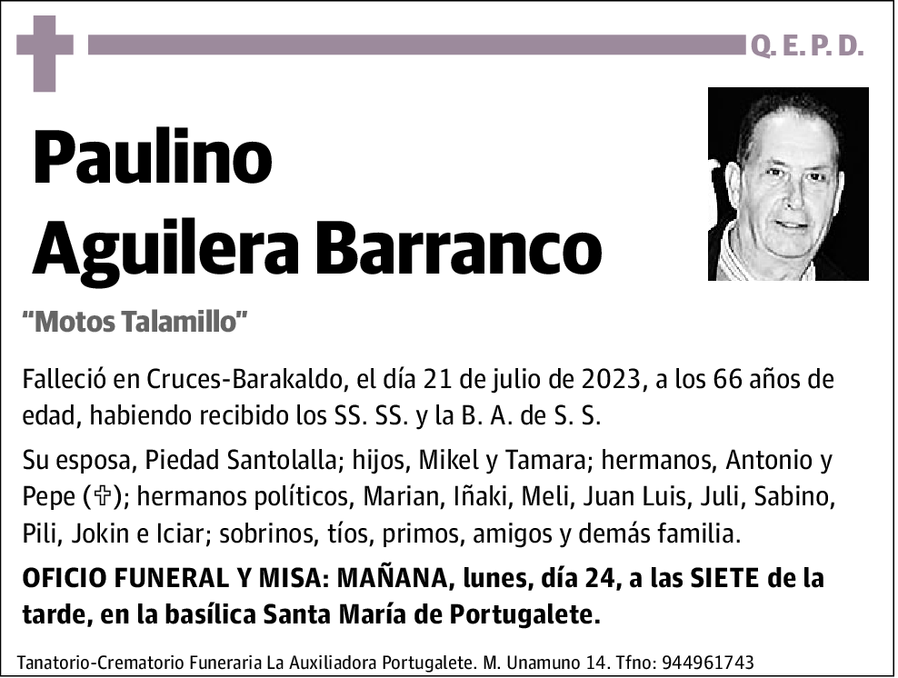 Paulino Aguilera Barranco