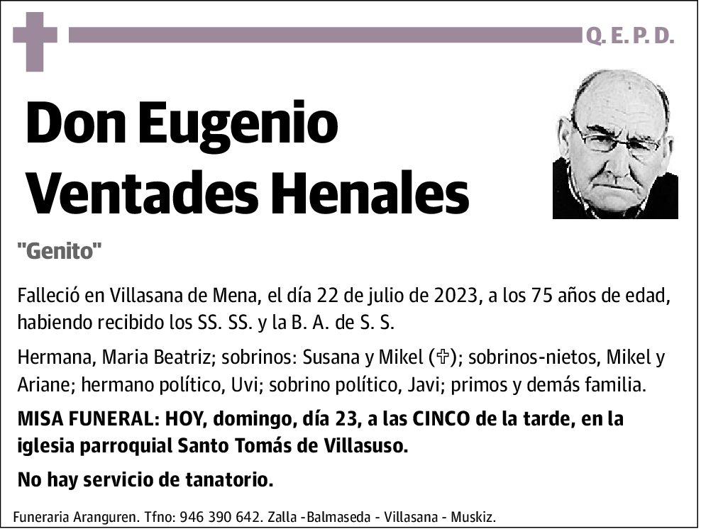 Eugenio Ventades Henales