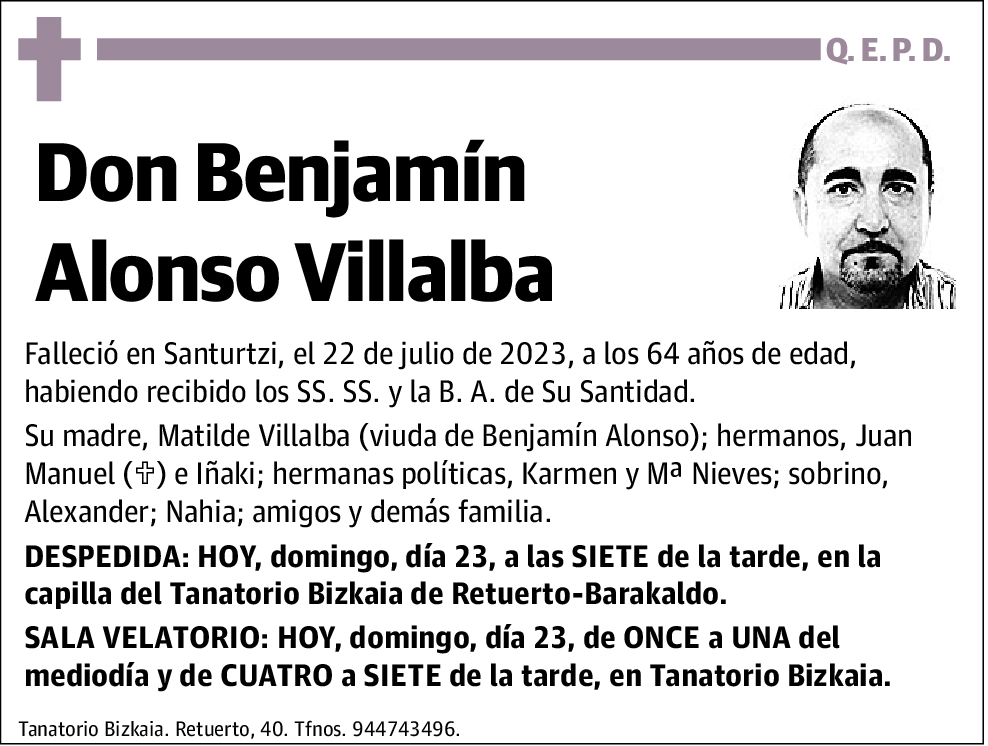 Benjamin Alonso Villalba