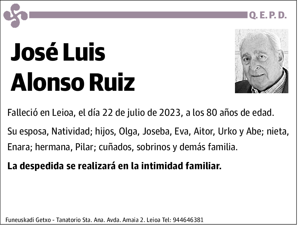 José Luis Alonso Ruiz