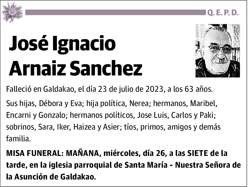 José Ignacio Arnaiz Sánchez