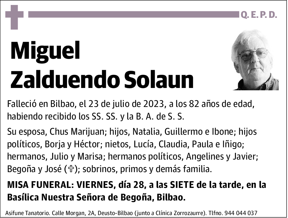 Miguel Zalduendo Solaun