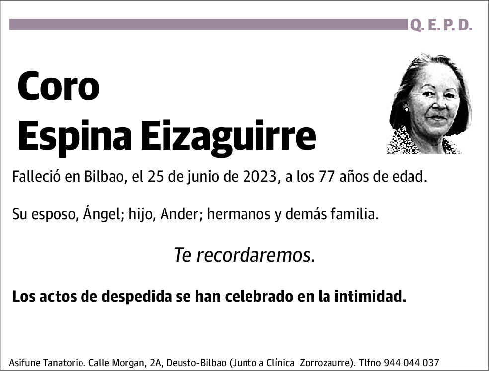 Coro Espina Eizaguirre