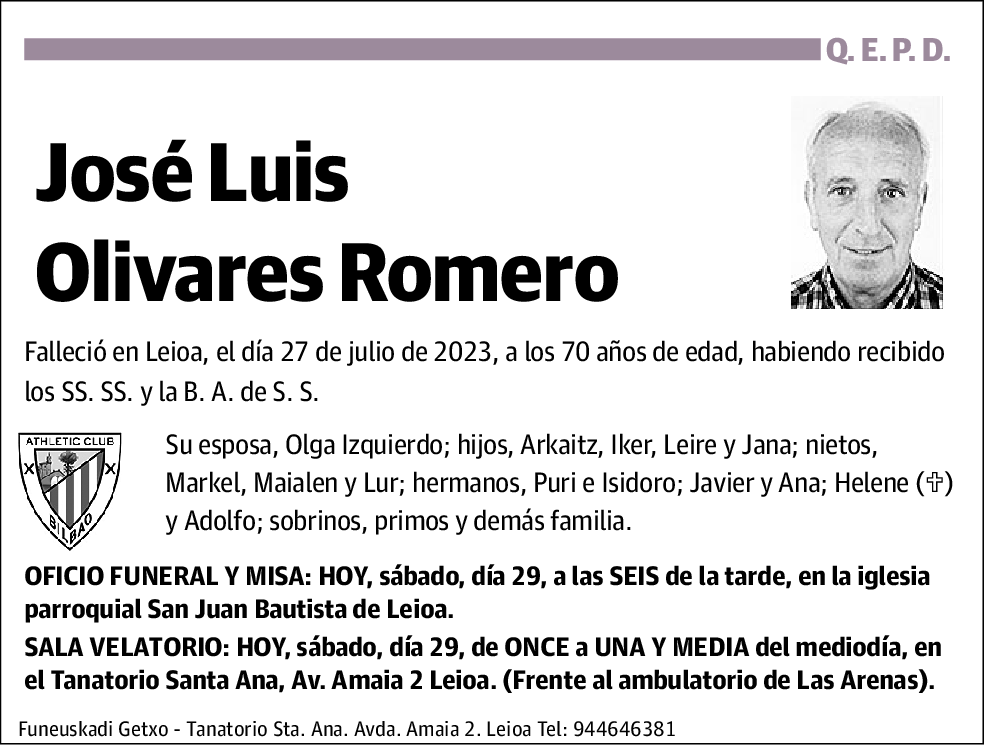 José Luis Olivares Romero