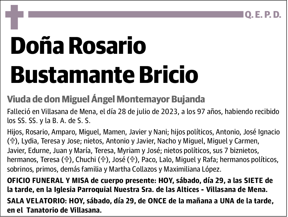 Rosario Bustamante Bricio