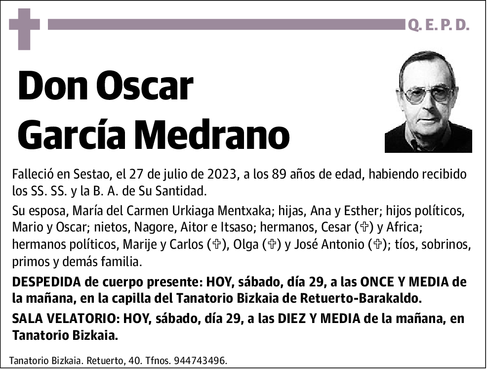 Oscar García Medrano