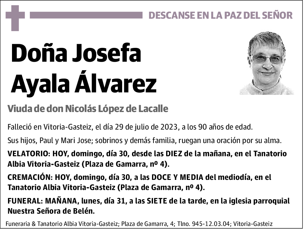 Josefa Ayala Álvarez