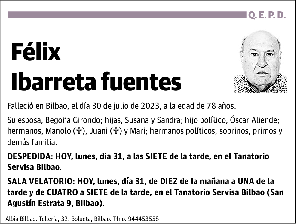 Félix Ibarreta Fuentes