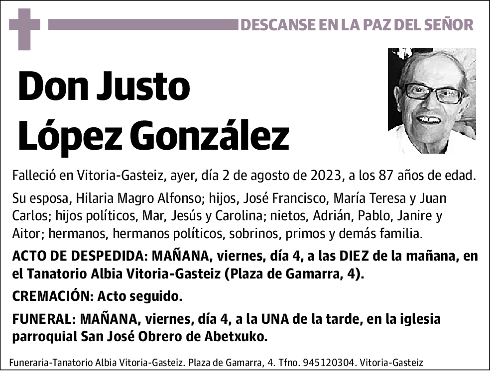 Justo López González