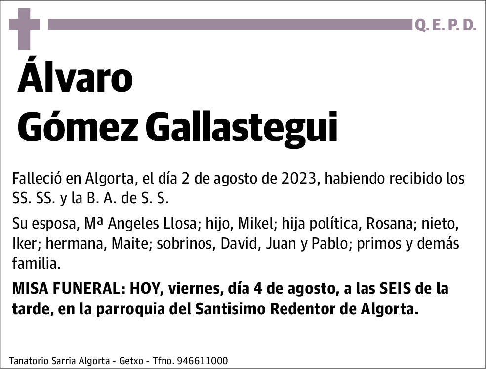 Álvaro Gómez Gallastegui