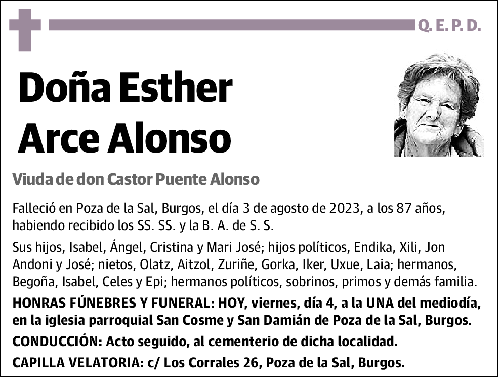 Esther Arce Alonso