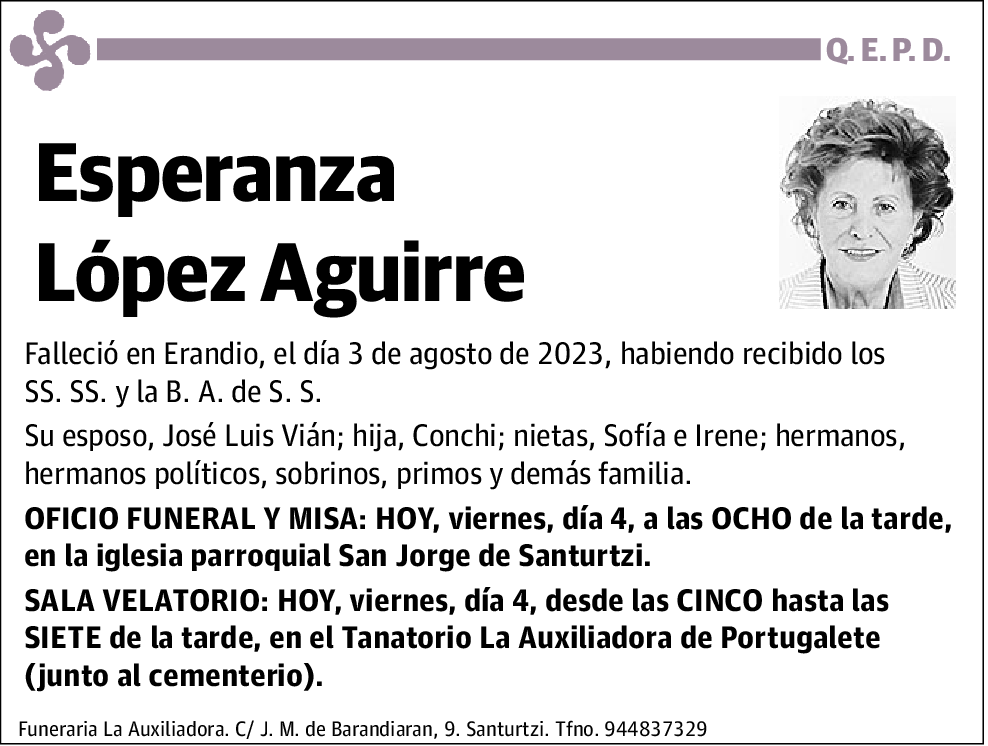 Esperanza López Aguirre