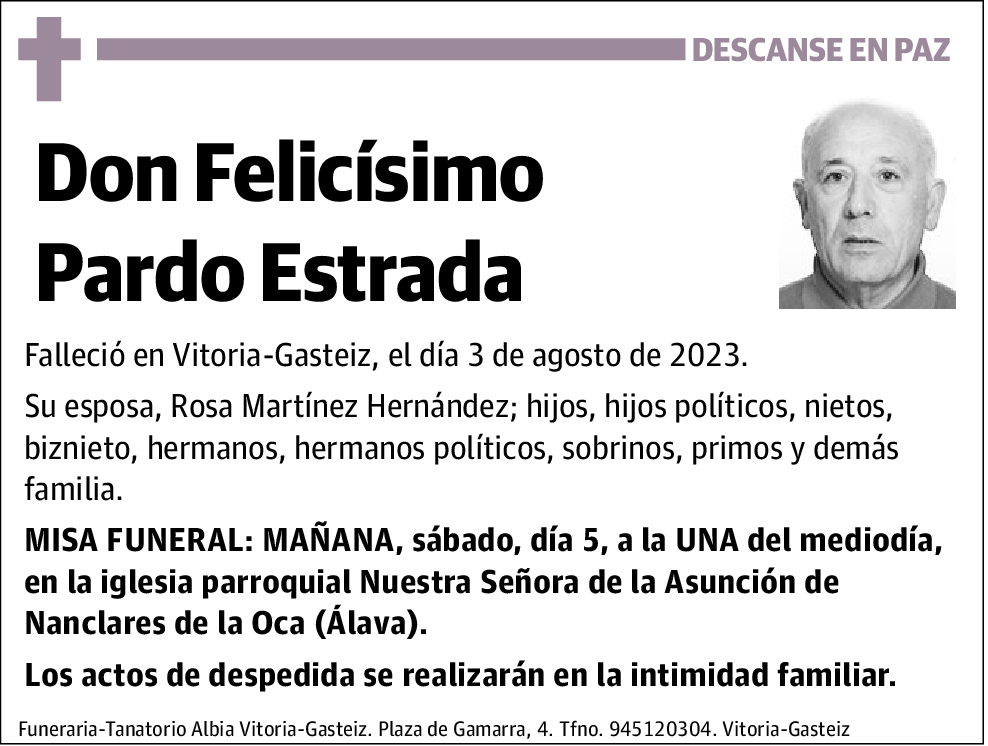 Felicísimo Pardo Estrada