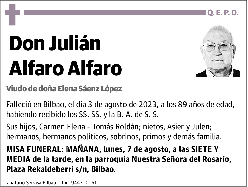 Julián Alfaro Alfaro