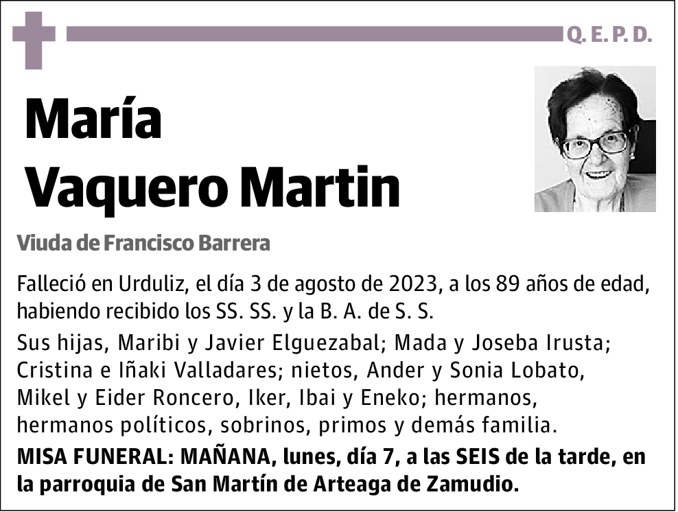 María Vaquero Martin