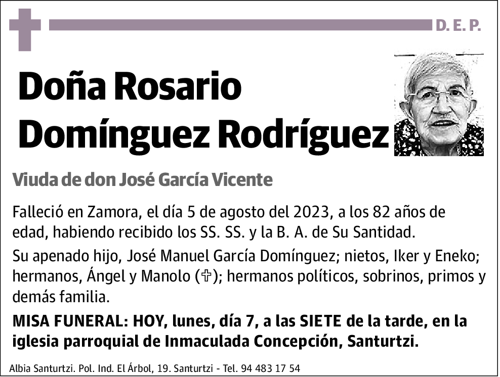 Rosario Domínguez Rodríguez