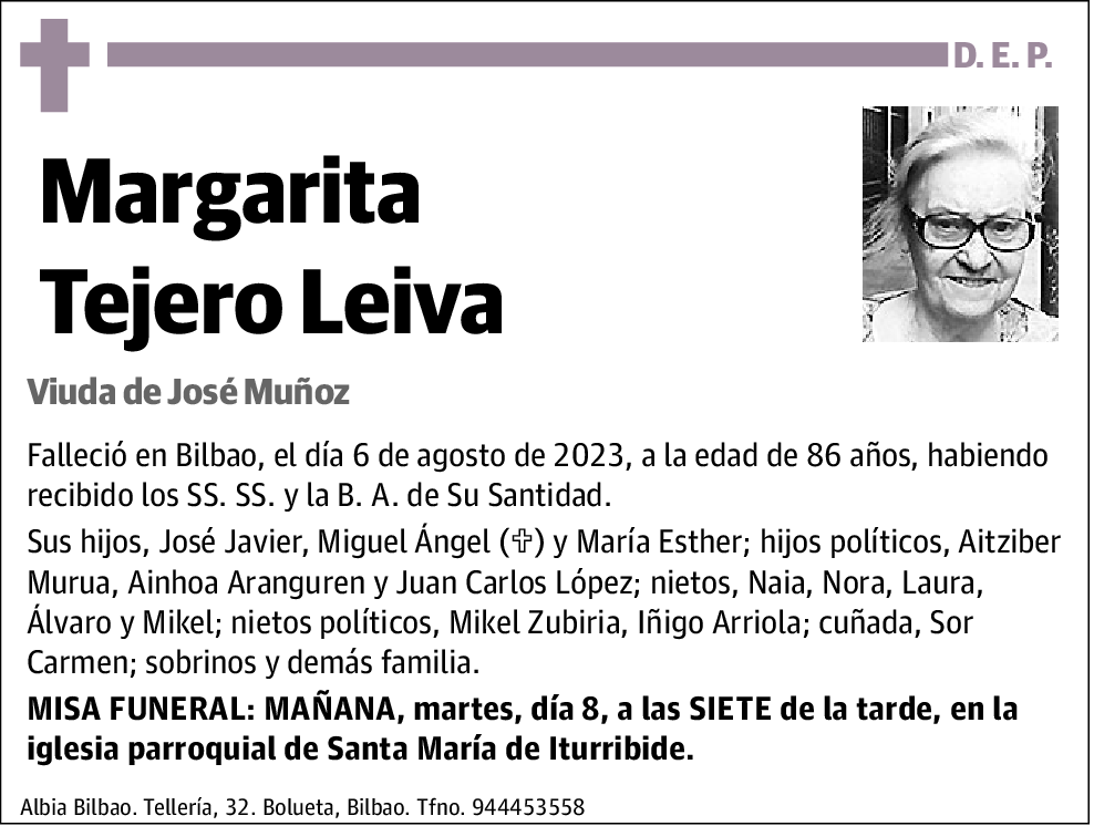 Margarita Tejero Leiva