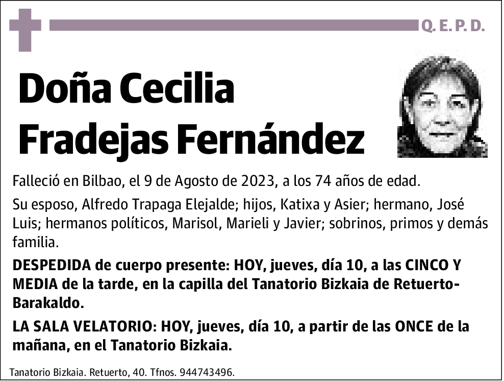 Cecilia Fradejas Fernandez