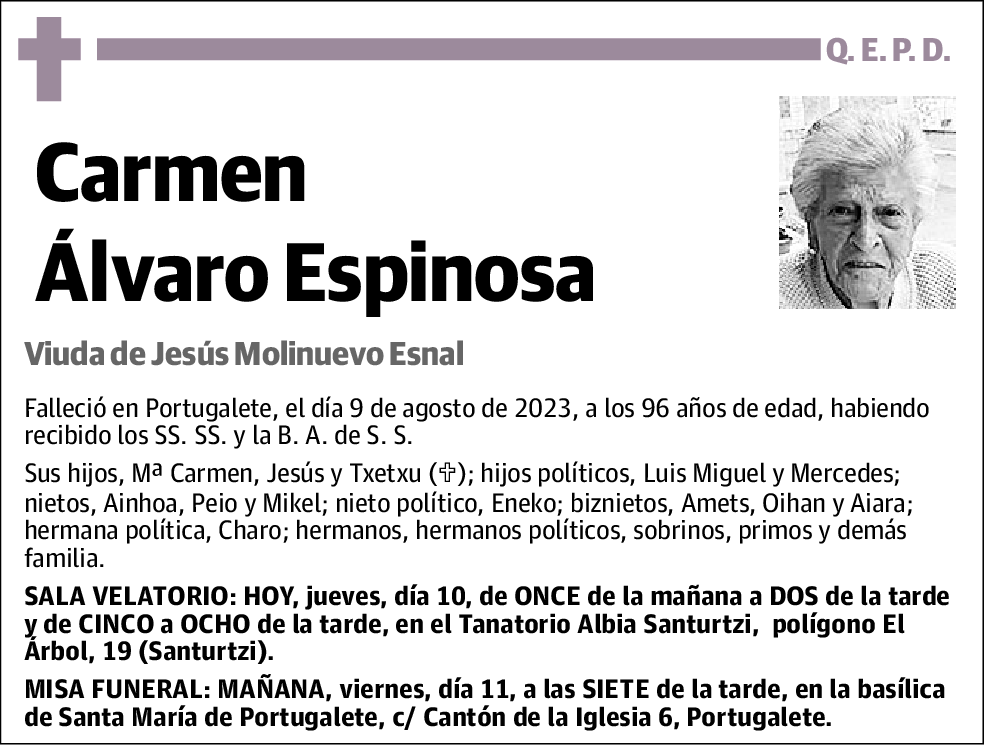 Carmen Alvaro Espinosa