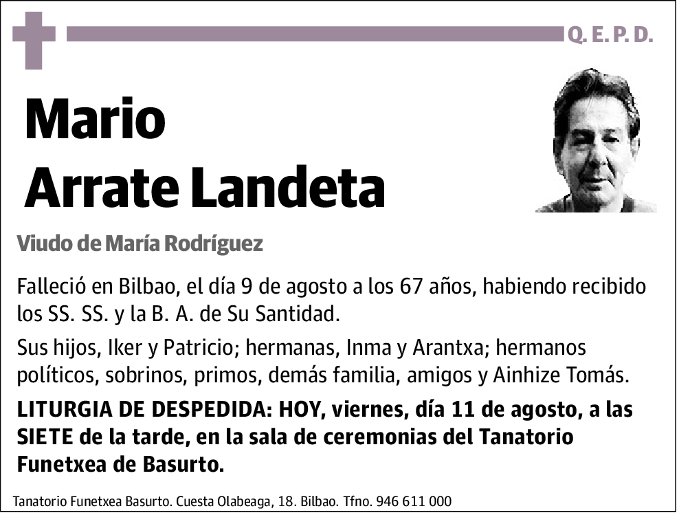 Mario Arrate Landeta