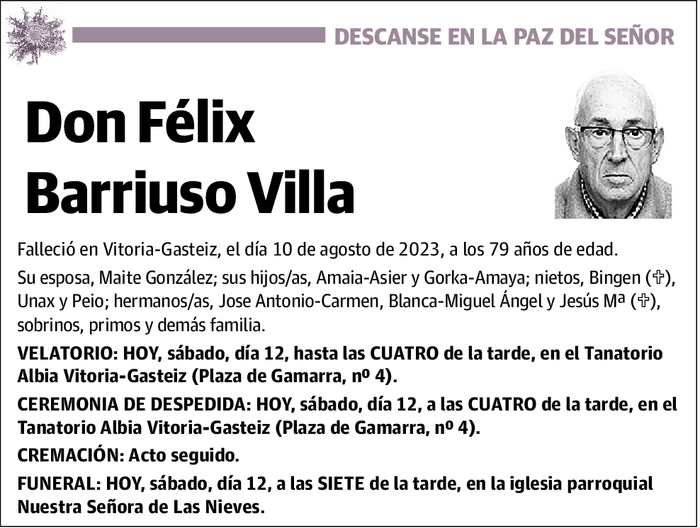 Félix Barriuso Villa
