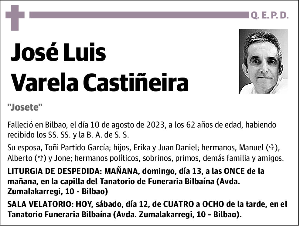 José Luis Varela Castiñeira