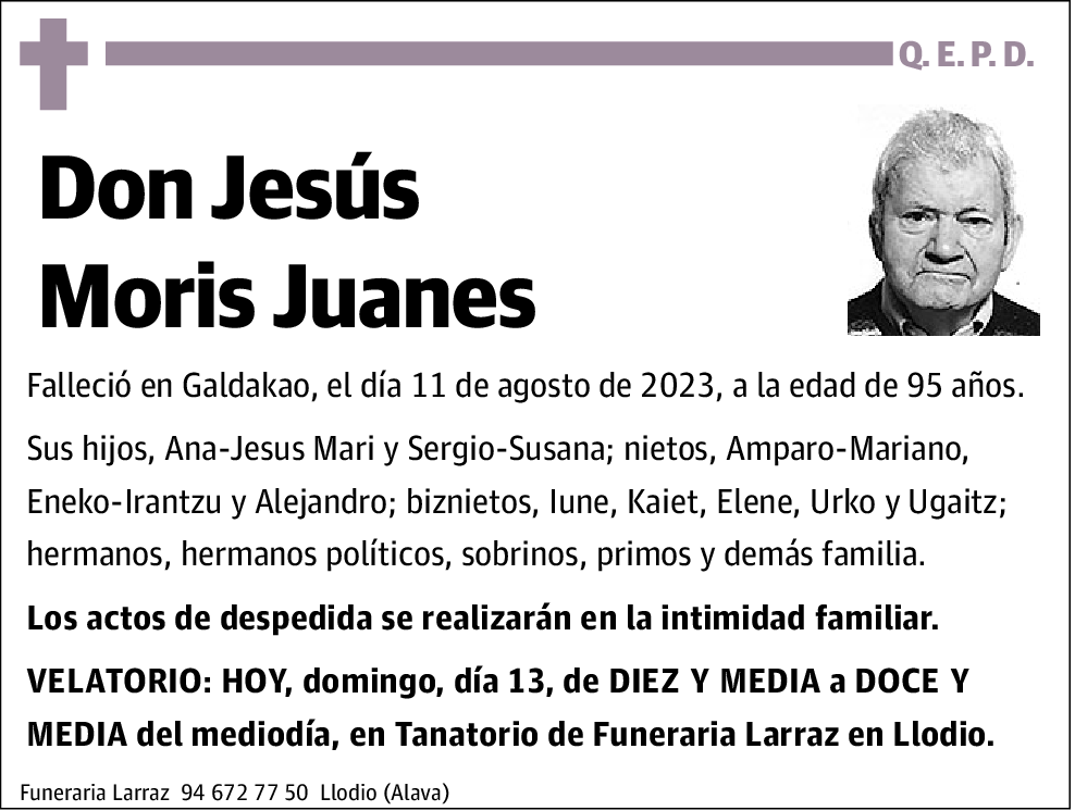 Jesus Moris Juanes