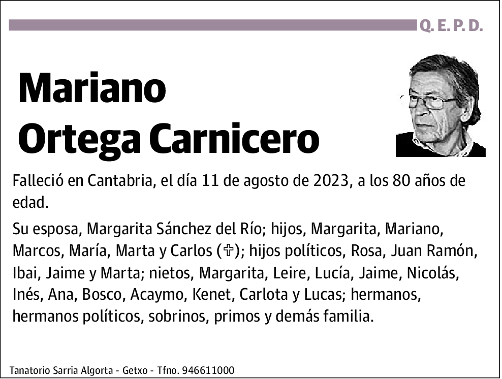 Mariano Ortega Carnicero