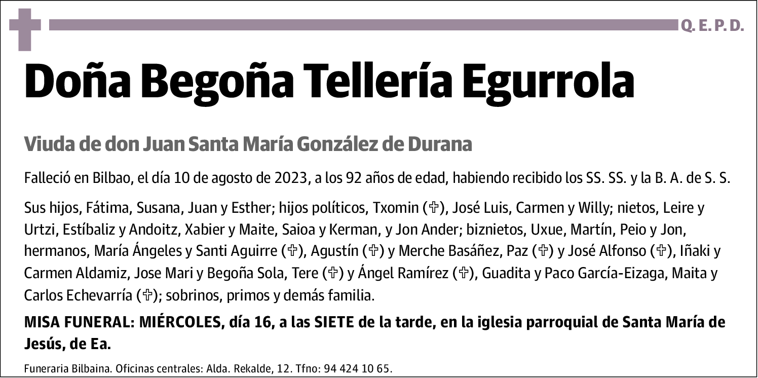 Begoña Telleria Egurrola