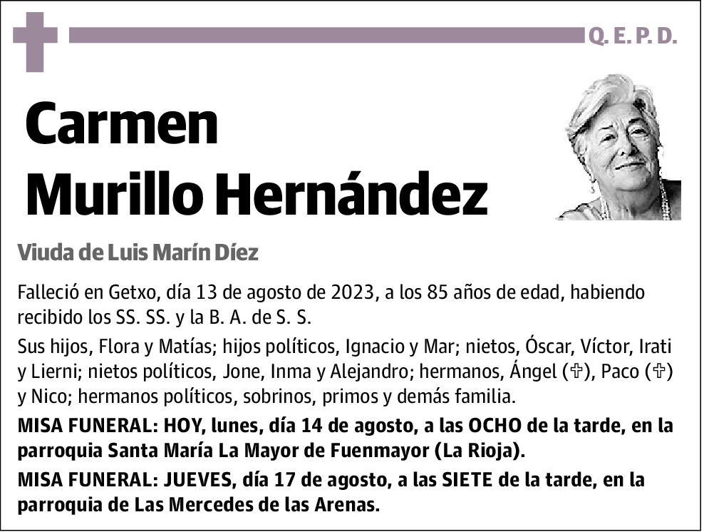 Carmen Murillo Hernández