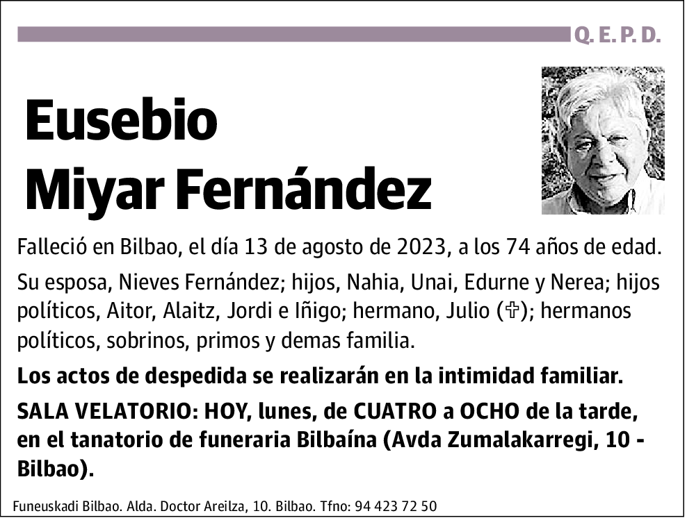 Eusebio Miyar Fernández