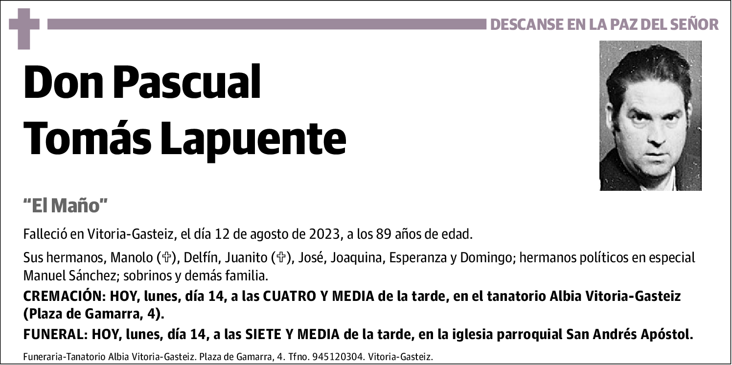Pascual Tomás Lapuente