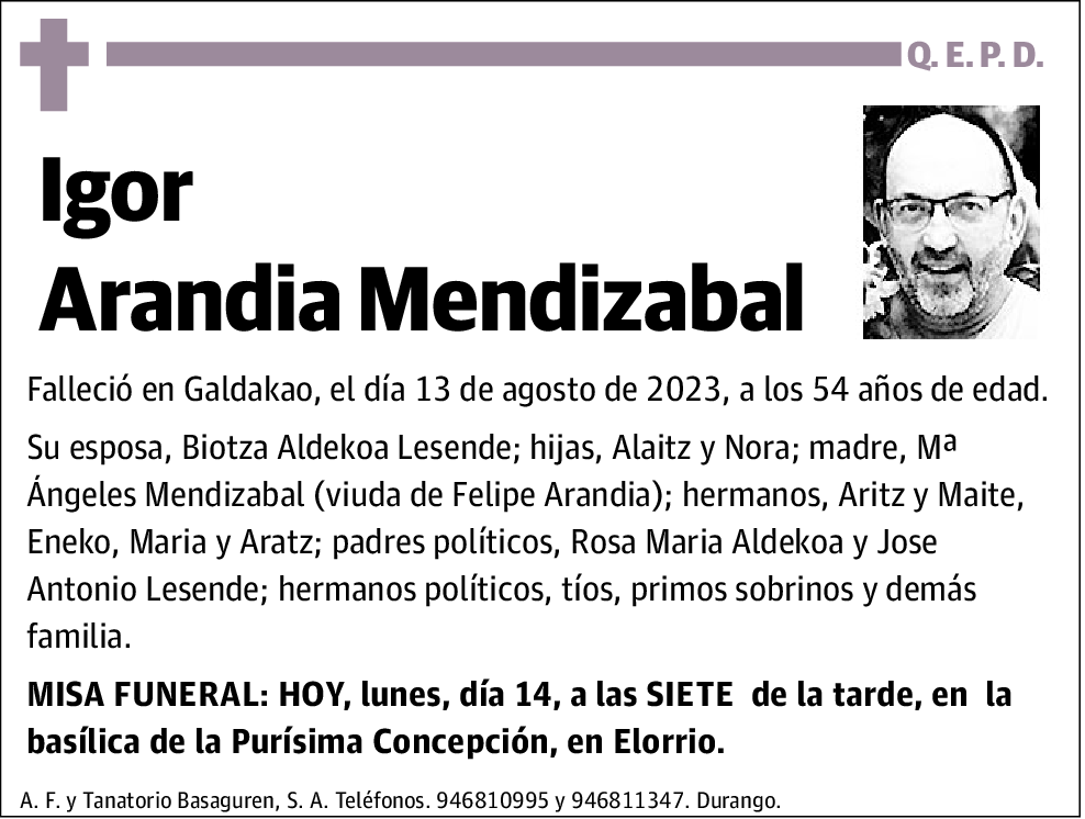 Igor Arandia Mendizabal