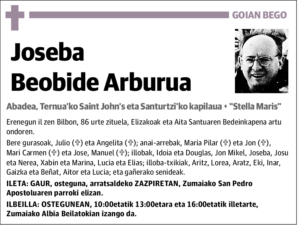 Joseba Beobide Arburua