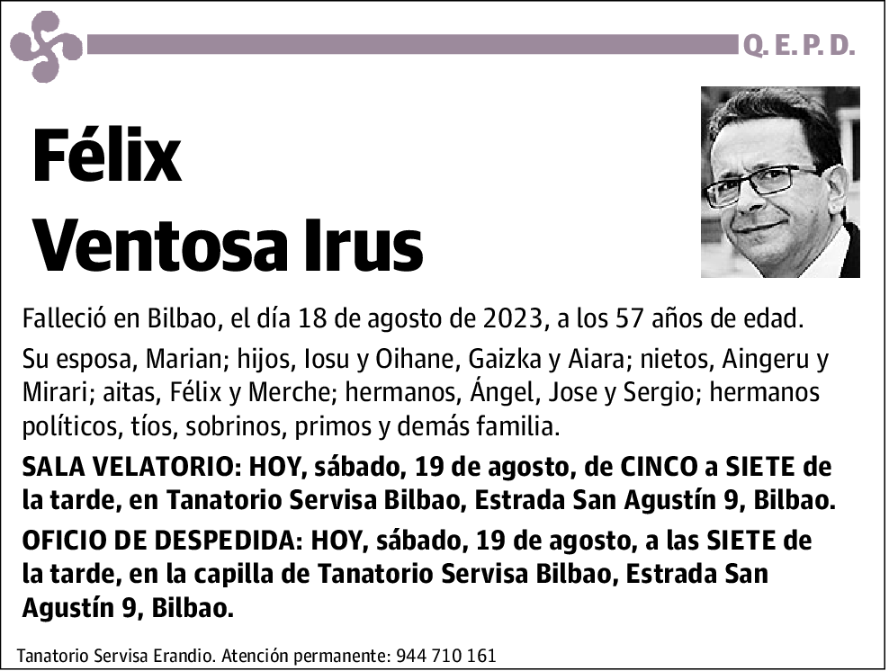 Félix Ventosa Irus