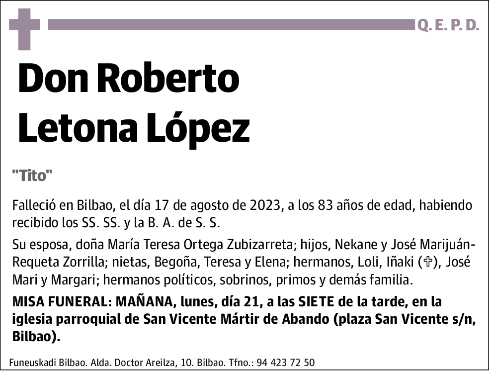 Roberto Letona López