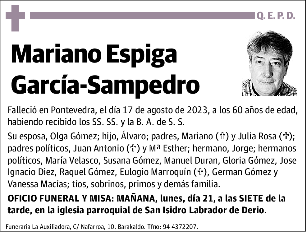 Mariano Espiga García-Sampedro