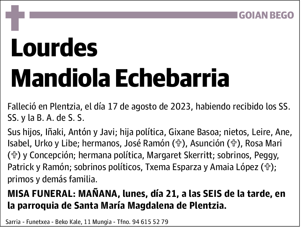 Lourdes Mandiola Echebarria