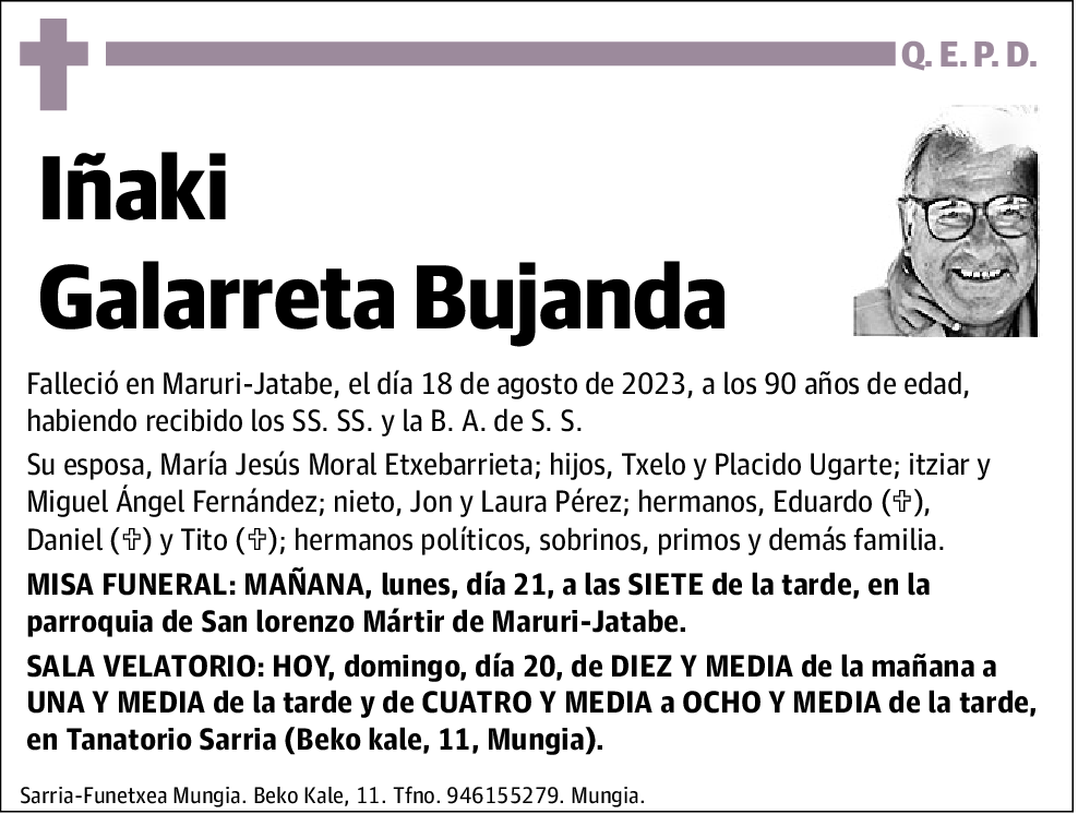 Iñaki Galarreta Bujanda