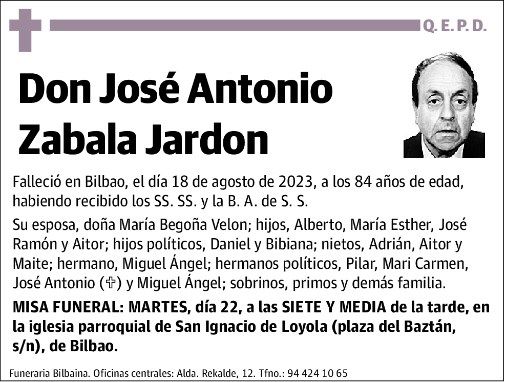 José Antonio Zabala Jardon