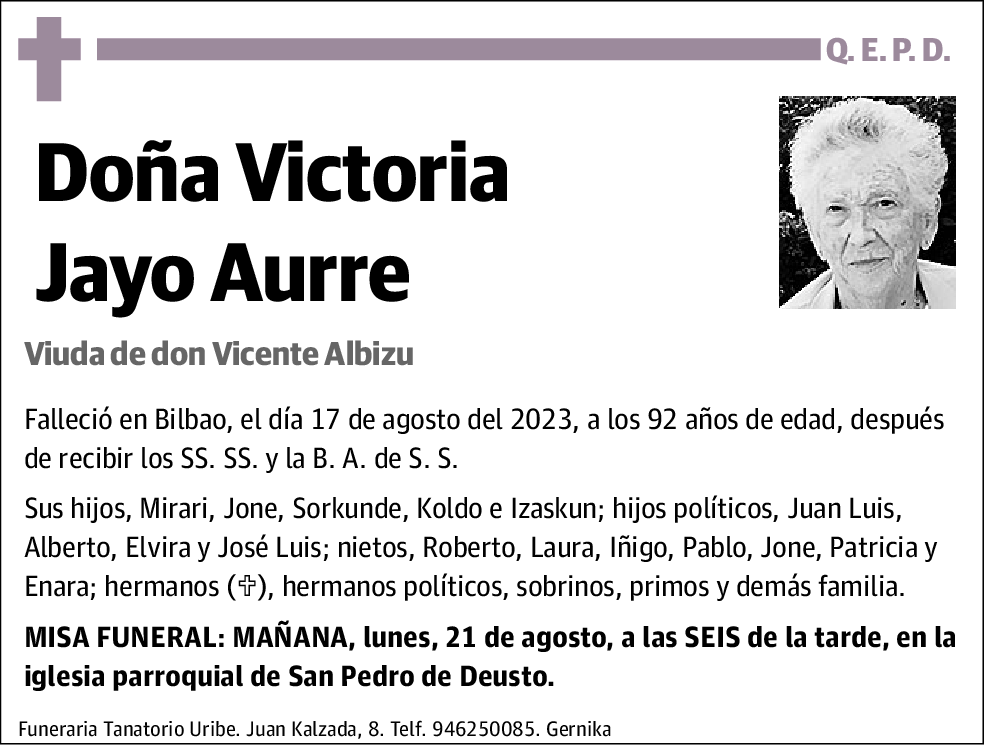 Victoria Jayo Aurre